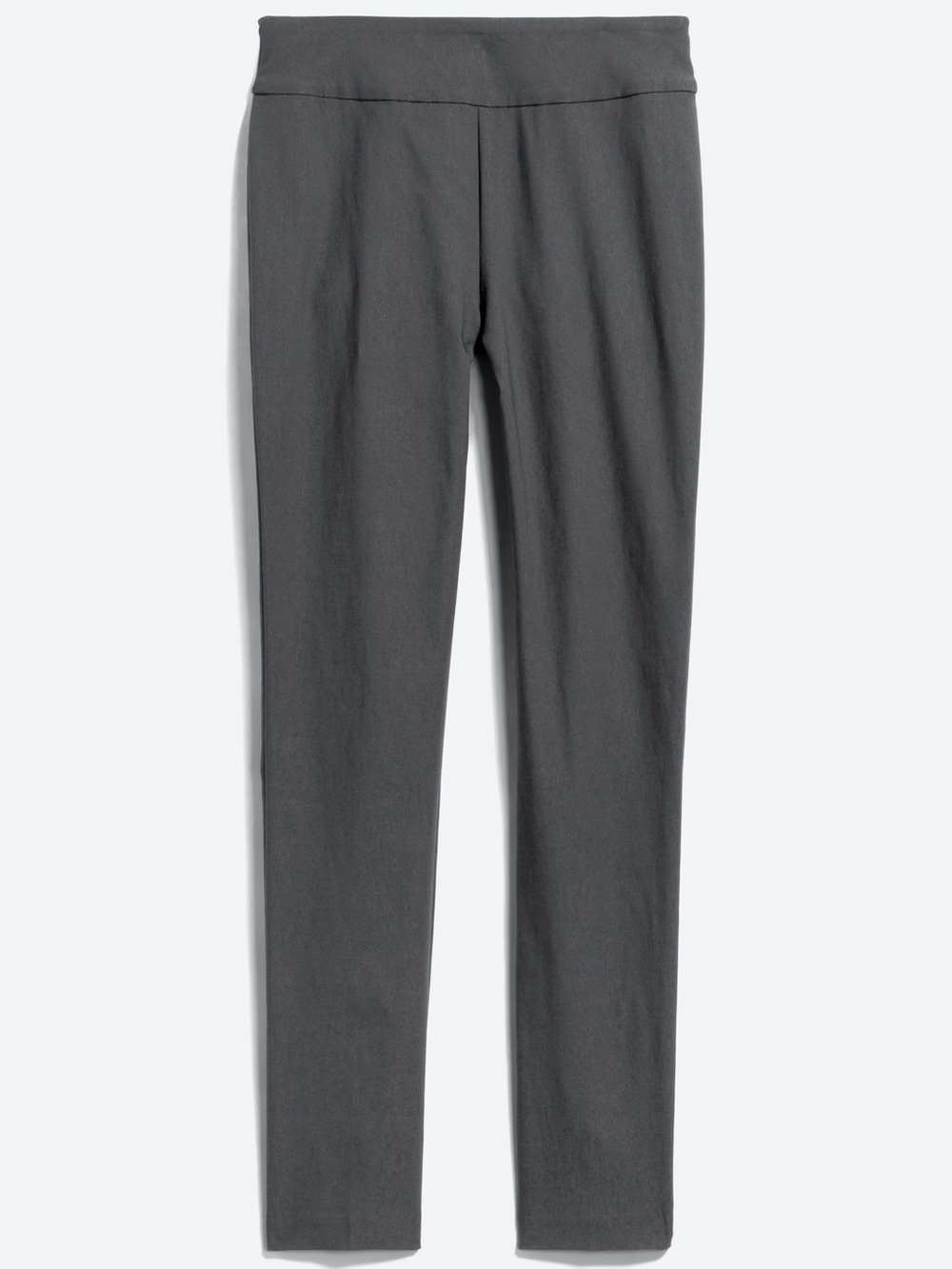 Tribal Fia NWT Straight Leg Pants Gray Pull On Slimming Waistband Size 10 Career